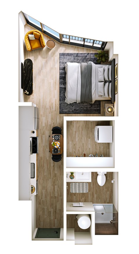 Stella at Star Metals S2 Studio Floor Plan